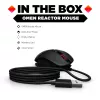 HP OMEN by Reactor hiiri, oikeakätinen, optinen, USB Type-A, 16000 DPI, 0,2 ms, musta