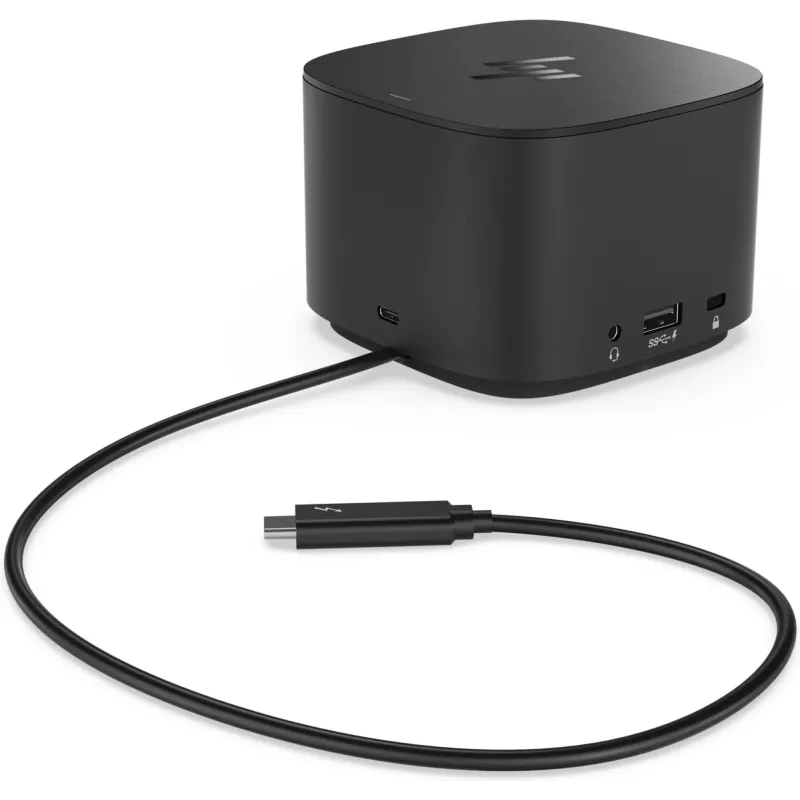 Telakointiasema HP Thunderbolt Dock 120W G2, johdollinen, Thunderbolt, musta