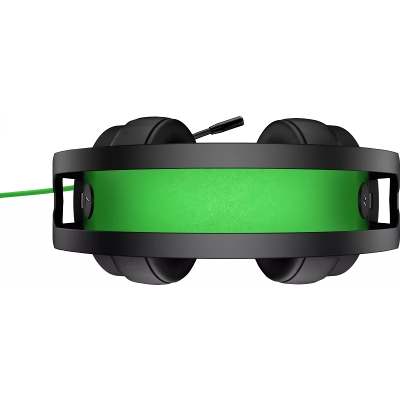 HP Pavilion Gaming Headset 600, johdollinen, pelaaminen, 360 g, kuulokemikrofoni, musta, vihreä