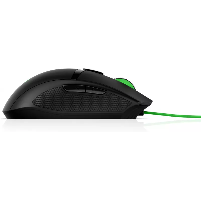 HP Pavilion Gaming hiiri 300, molempikätinen, optinen, USB Type A, 5000 dpi, musta, vihreä