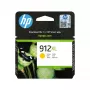 HP 912XL suurikapasiteettinen keltainen alkuperäinen mustesuutin, keltainen, 1 kpl, 700 sivua