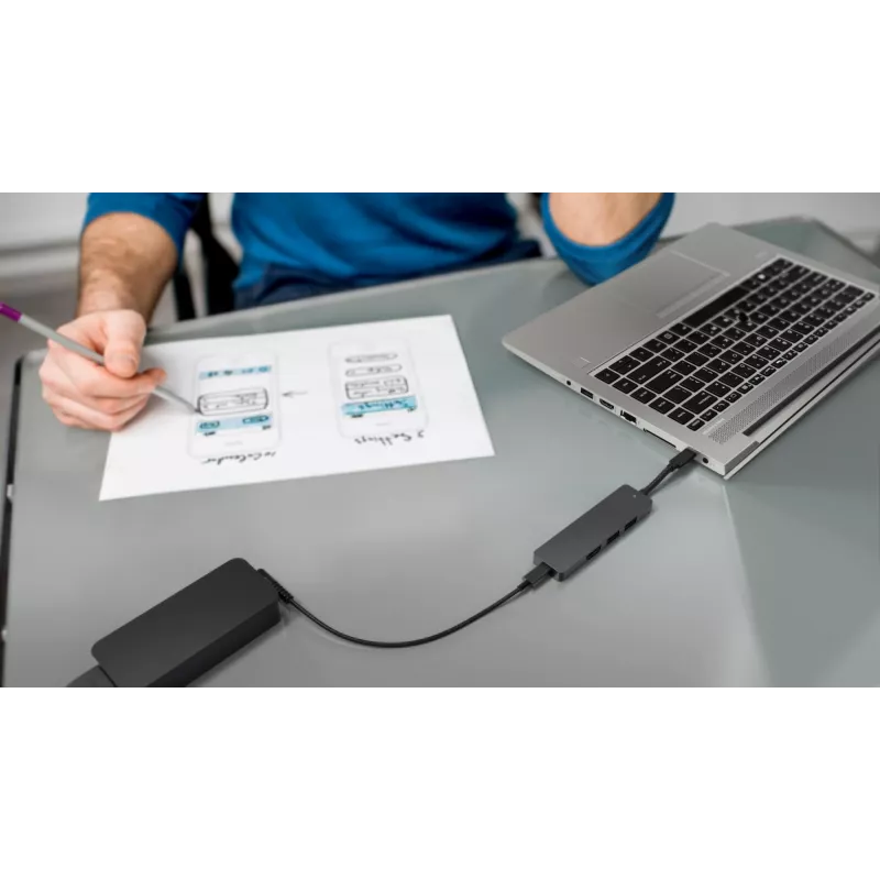 HP ENVY USB-C-keskitin USB 3.2 Gen 1 (3.1 Gen 1) Type-C
