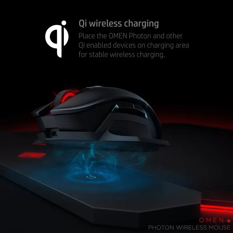 Hiiri HP OMEN by Photon Wireless Bluetooth USB Type-A
