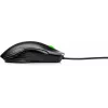 HP X220 taustavalaistu pelihiiri, molempikätinen, optinen, USB Type-A, 3600 DPI, musta