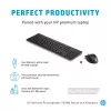 HP Wireless Rechargeable 950MK hiiri ja näppäimistö, täysikokoinen, langaton, mekaaninen