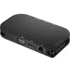 Lenovo 4X91H02421 USB-keskitin USB Type-C 5000 Mbit/s musta
