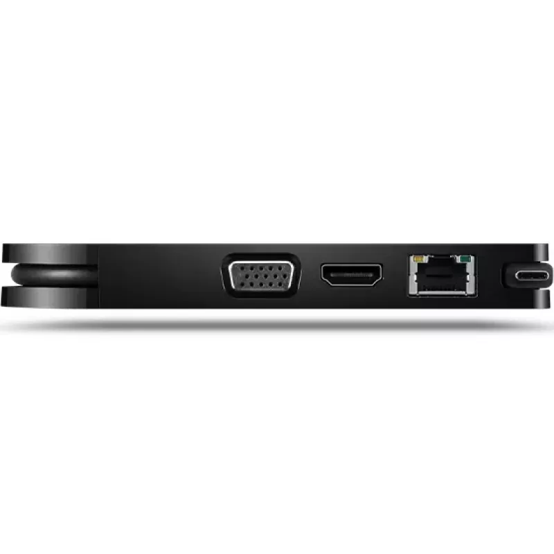 Lenovo 4X91H02421 USB-keskitin USB Type-C 5000 Mbit/s musta