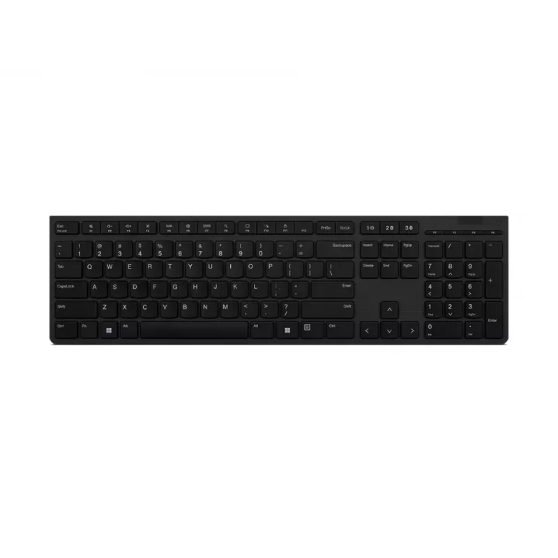 Lenovo 4Y41K04031 näppäimistö toimisto RF langaton + Bluetooth US English harmaa