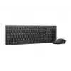 Lenovo 4X31R64497 näppäimistö ja hiiri toimisto RF langaton pohjoismainen musta