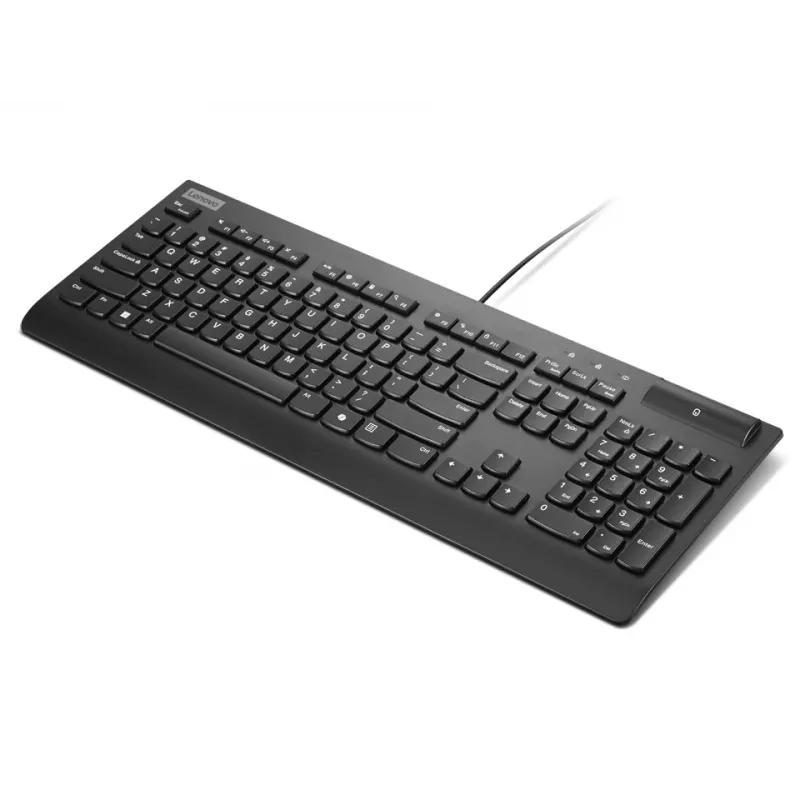 Lenovo 4Y41R64695 näppäimistö koti/toimisto USB belgia, UK-englanti musta