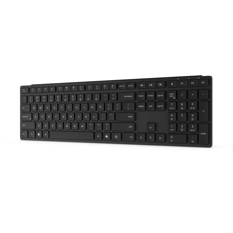 Lenovo 4Y41S04663 näppäimistö koti/toimisto RF langaton + Bluetooth musta