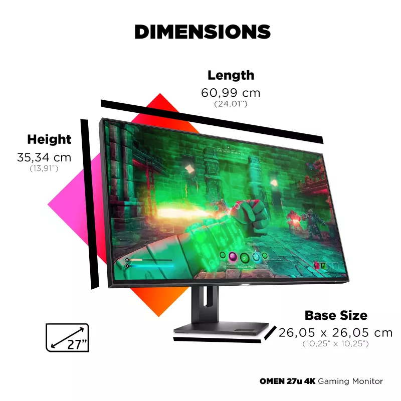 Näyttö HP OMEN 27u 27