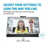 HP E27m G4 QHD USB-C -kokousnäyttö, 68.6 cm (27 inch), 2560 x 1440 pikseliä, Quad HD, LCD, 5 ms, musta, hopea