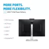 HP E27m G4 QHD USB-C -kokousnäyttö, 68.6 cm (27 inch), 2560 x 1440 pikseliä, Quad HD, LCD, 5 ms, musta, hopea
