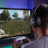 HyperX Cloud Flight -langaton pelikuulokemikrofoni (musta-sininen) - PS5-PS4
