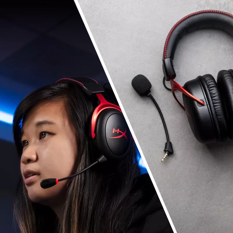 HyperX Cloud II Wireless -pelikuulokemikrofoni (musta-punainen)