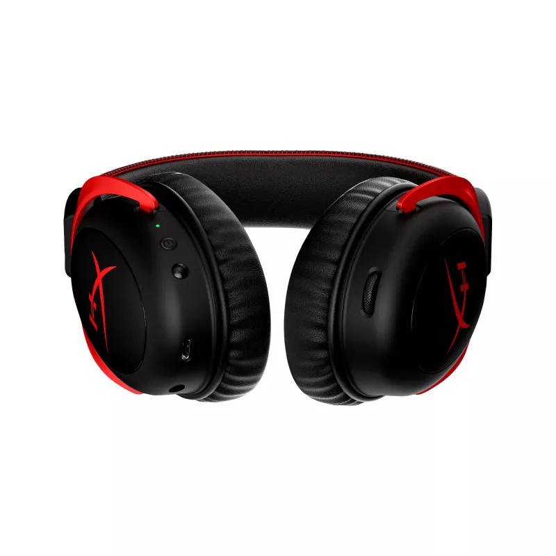 HyperX Cloud II Wireless -pelikuulokemikrofoni (musta-punainen)