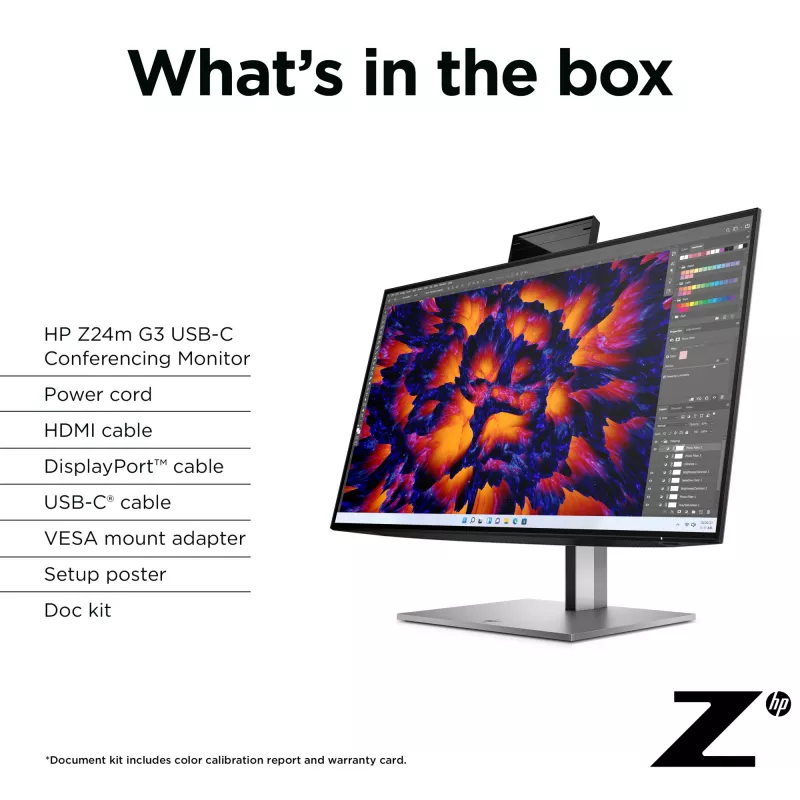 Näyttö HP Z24m G3 23,8 inch Quad HD 2560 x 1440