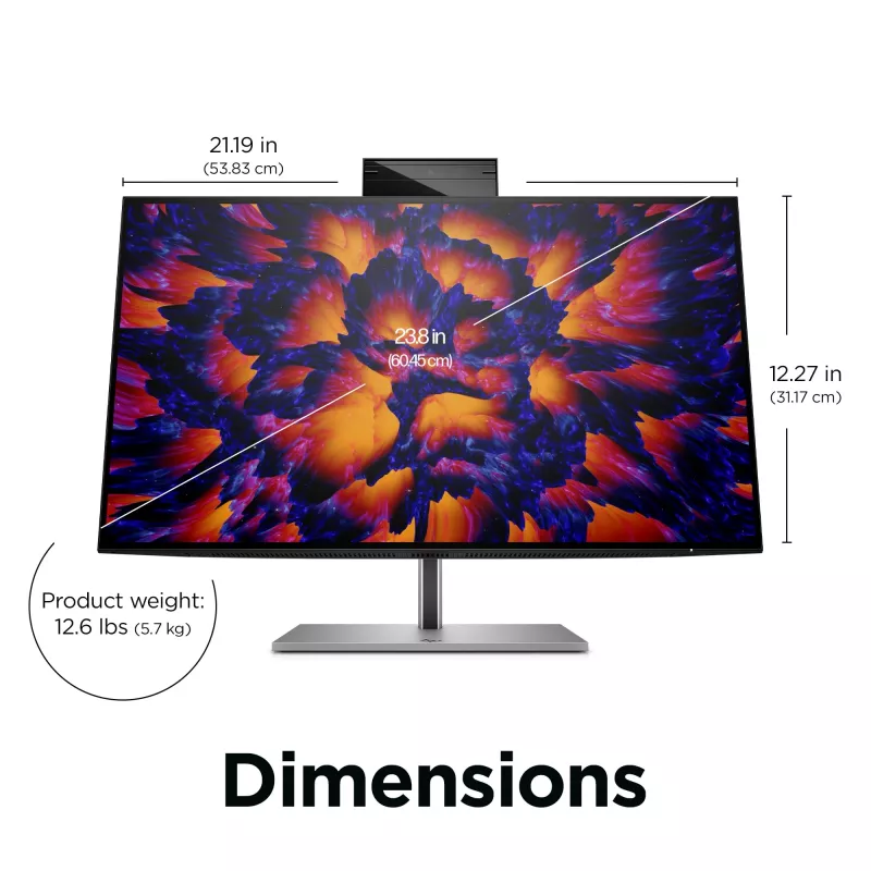 Näyttö HP Z24m G3 23,8 inch Quad HD 2560 x 1440