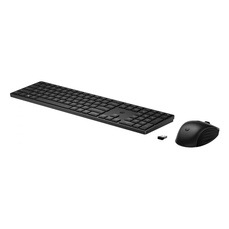 HP 655 WRLS KB/MSE COMBO näppäimistö ja hiiri sisältyvät koti RF Wireless musta