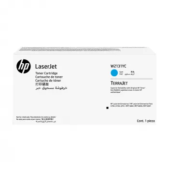 HP W2131YC syaani Contract Original LaserJet -värikasetti, syaani, 1 kpl