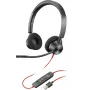 HP Poly Poly Blackwire 3320 USB-A -kuulokemikrofoni, johdollinen, toimisto/asiakaspalvelukeskus, 130 g, kuulokemikrofoni, musta