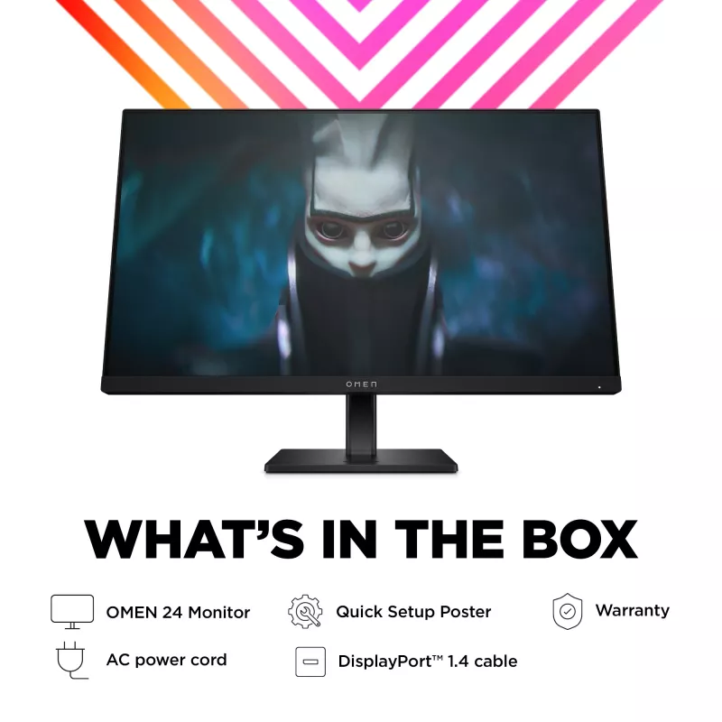 OMEN by HP 60,5 cm (23,8 inch) FHD 165Hz -pelimonitori – OMEN 24