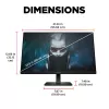 OMEN by HP 60,5 cm (23,8 inch) FHD 165Hz -pelimonitori – OMEN 24