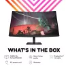 OMEN by HP 31,5 tuuman QHD 165Hz kaareva pelinäyttö - OMEN 32c (kunnostettu)