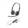 Kuulokemikrofoni POLY Blackwire C3225 stereo USB-C johdollinen toimisto-asiakaspalvelukeskus