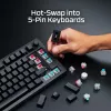 Lineaarinen mekaaninen näppäimistökytkin KINGSTON HyperX 85U07AA 45 g käyttövoima