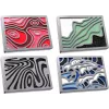 Magneettinen merkki Kingston HyperX Abstract Series 85U20AA — mainosmetallimerkki magneettisella taustalla