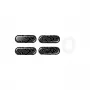 Hiirenjalat HP HyperX Glass Skates, PTFE karkaistulla lasilla, 7,7×21,2×0,8 mm, valkoinen (pari)