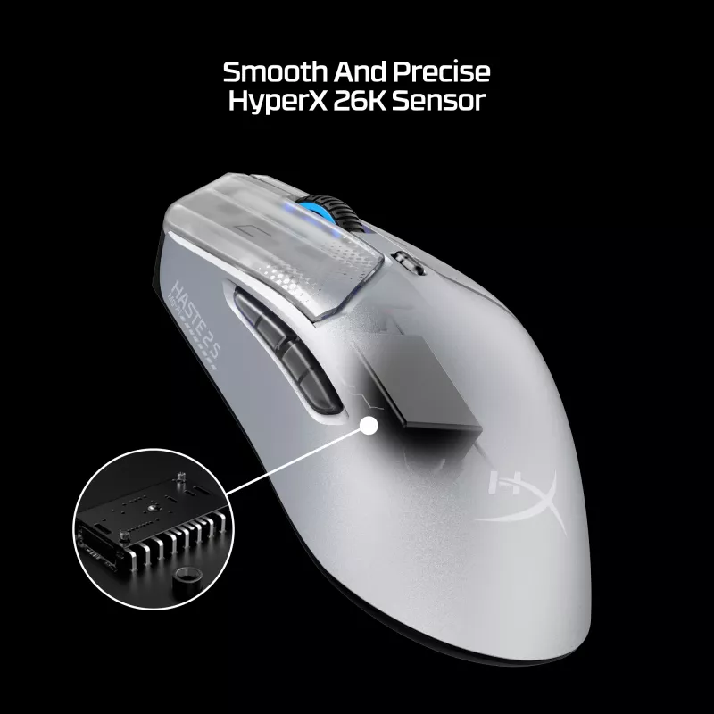 Langaton pelihiiri HP HyperX Pulsefire Haste 2 S Navy 64 g Li-Ion