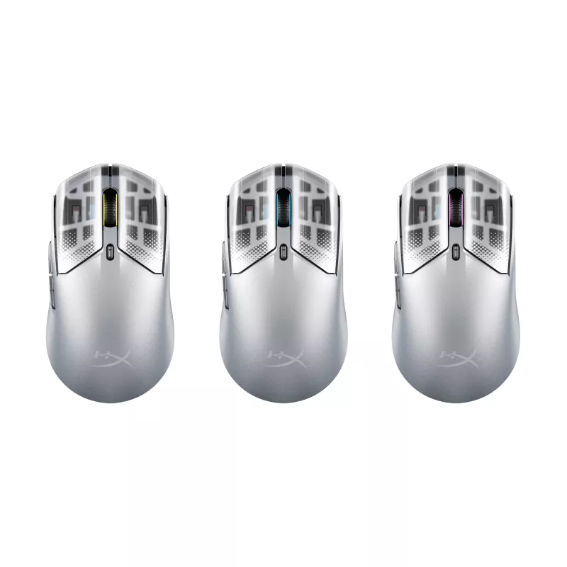 HyperX Pulsefire Haste 2 S Silver langaton pelihiiri