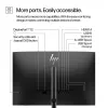 HP Series 5 Pro 24 inch WUXGA näyttö – 524pn, 61 cm (24 inch), 1920 x 1200 pikseliä, WUXGA, LCD, 5 ms, musta