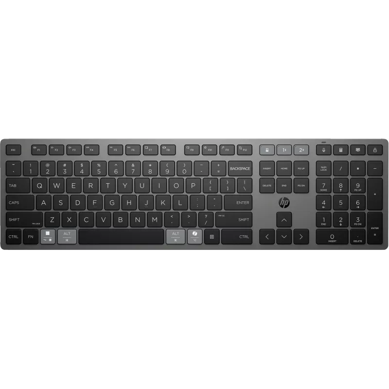 Langaton ladattava täysikokoinen QWERTY-näppäimistö HP 725 — malli 9T5B2AA#UUW