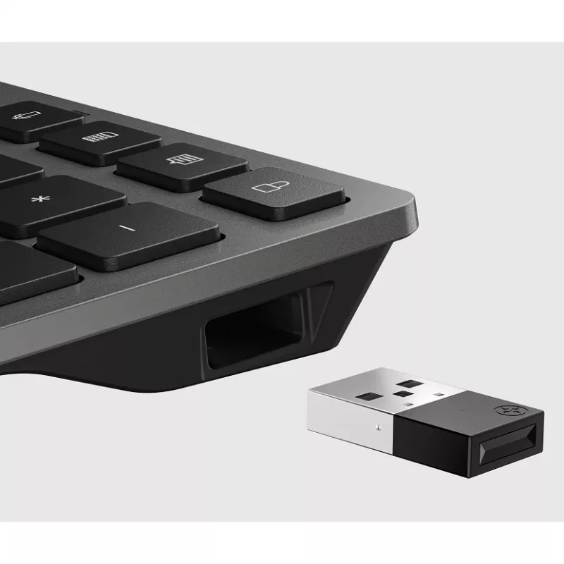 Langaton ladattava täysikokoinen QWERTY-näppäimistö HP 725 — malli 9T5B2AA#UUW