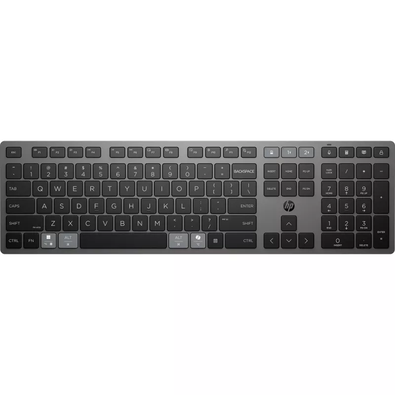 Langaton ladattava täysikokoinen QWERTY-näppäimistö HP 725 — malli 9T5B2AA#UUW