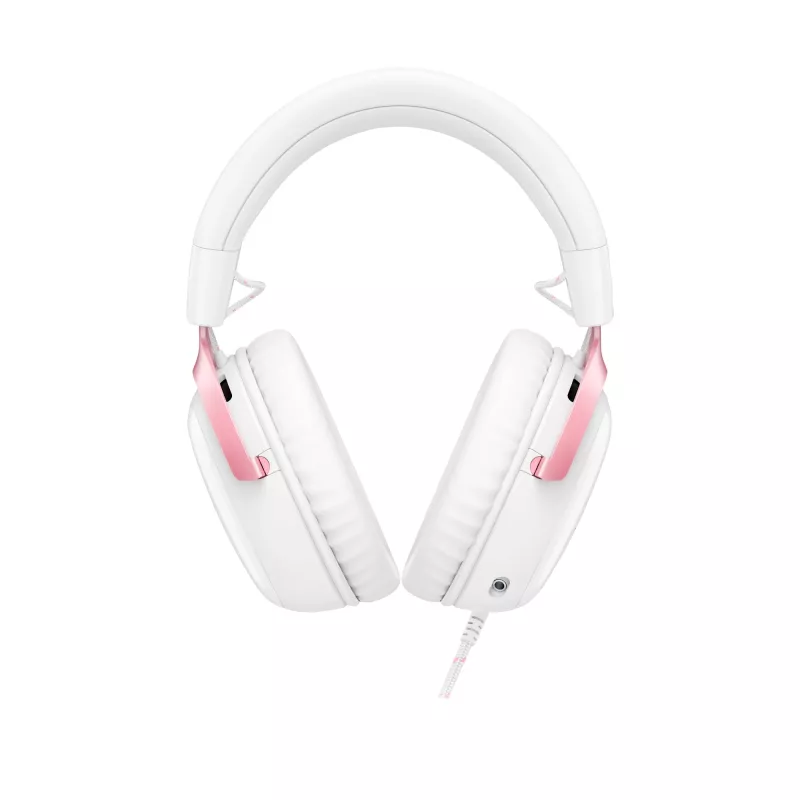 HyperX Cloud III -peliheadset (valkoinen/pinkki)