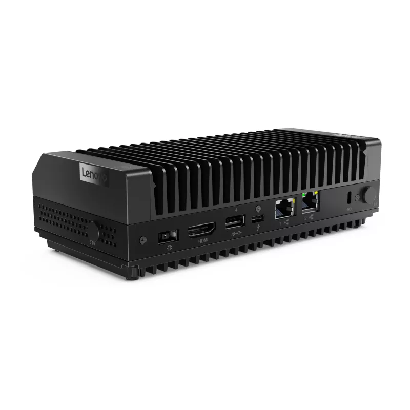 Lenovo ThinkEdge SE30 Intel® Core™ i3 i3-1115GRE 8 GB DDR4-SDRAM 256 GB SSD Windows 11 IoT Enterprise mini-PC musta