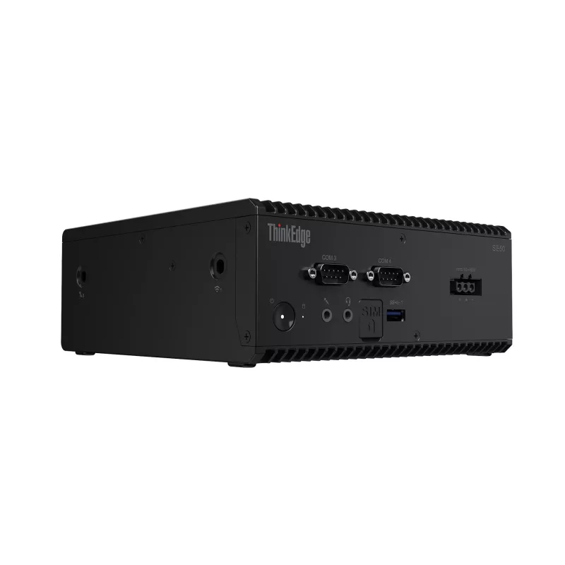 Lenovo ThinkEdge SE50 Intel® Core™ i5 i5-8365UE 8 GB DDR4-SDRAM 128 GB SSD Windows 11 IoT Enterprise mini-PC musta
