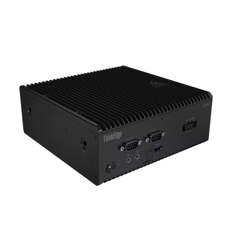 Lenovo ThinkEdge SE50 Intel® Core™ i5 i5-8365UE 8 GB DDR4-SDRAM 128 GB SSD Windows 11 IoT Enterprise mini-PC musta