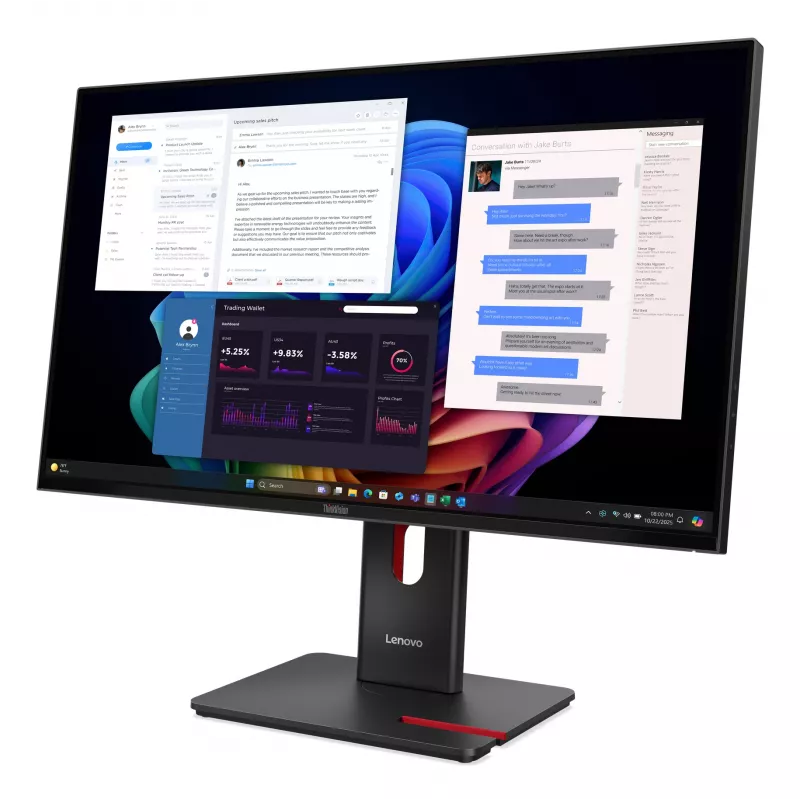 Näyttö Lenovo ThinkVision T27UD-40 27