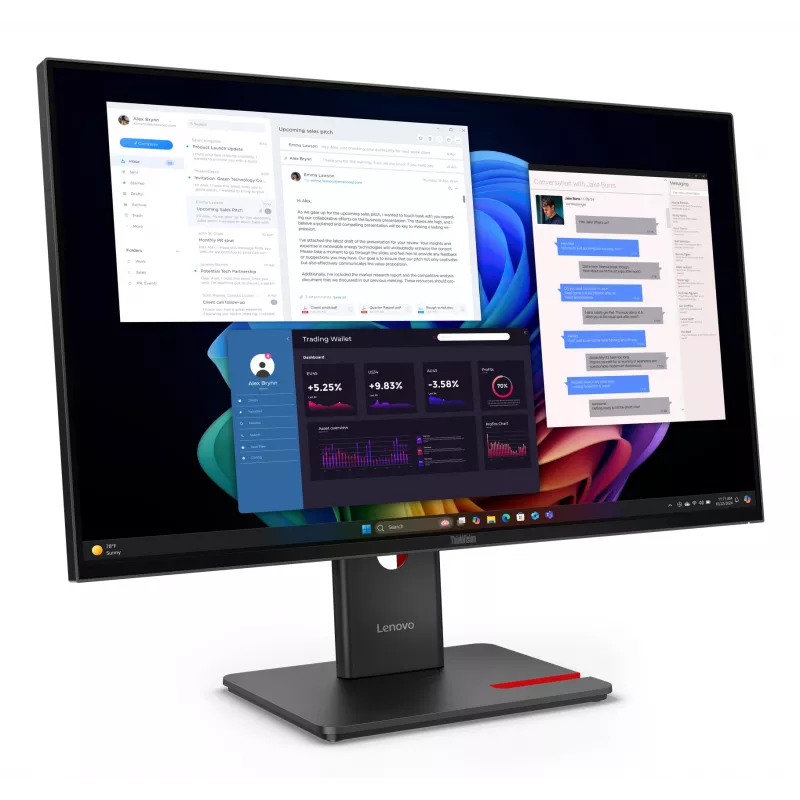 Näyttö Lenovo ThinkVision T27UD-40 27