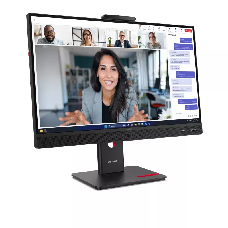 Lenovo ThinkVision T24-4v -näyttö, 60,5 cm (23,8 inch), 1920 x 1080 pikseliä, Full HD, LED, 6 ms, musta
