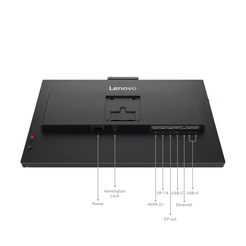 Lenovo ThinkVision T24-4v -näyttö, 60,5 cm (23,8 inch), 1920 x 1080 pikseliä, Full HD, LED, 6 ms, musta