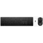 Näppäimistö- ja hiiriset HP 495C — langaton Full-Size-näppäimistö, Multi-Device-hiiri, USB/RF/Bluetooth, musta