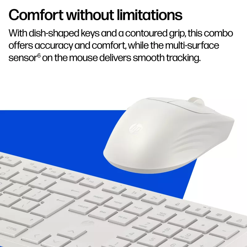 Näppäimistö- ja hiiriset HP 495C — langaton Full-Size-näppäimistö, Multi-Device-hiiri, USB/RF/Bluetooth, musta