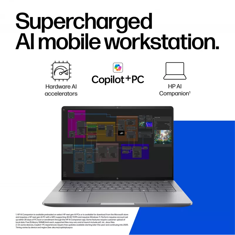 Mobiilityöasema HP ZBook Ultra G1a 14 inch AMD Ryzen AI Max 390 32 GB RAM 1 TB SSD Windows 11 Pro